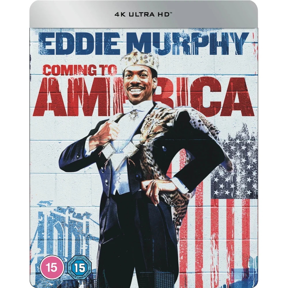 Coming to America - 4K Ultra HD Zavvi Exclusive Steelbook Image 1