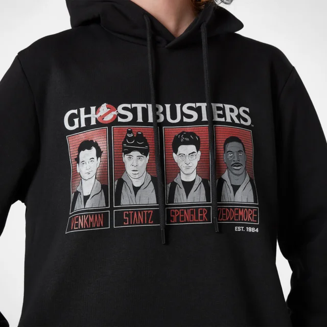 Ghostbusters Line-Up Hoodie - Black