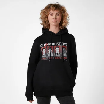 Ghostbusters Line-Up Hoodie - Black