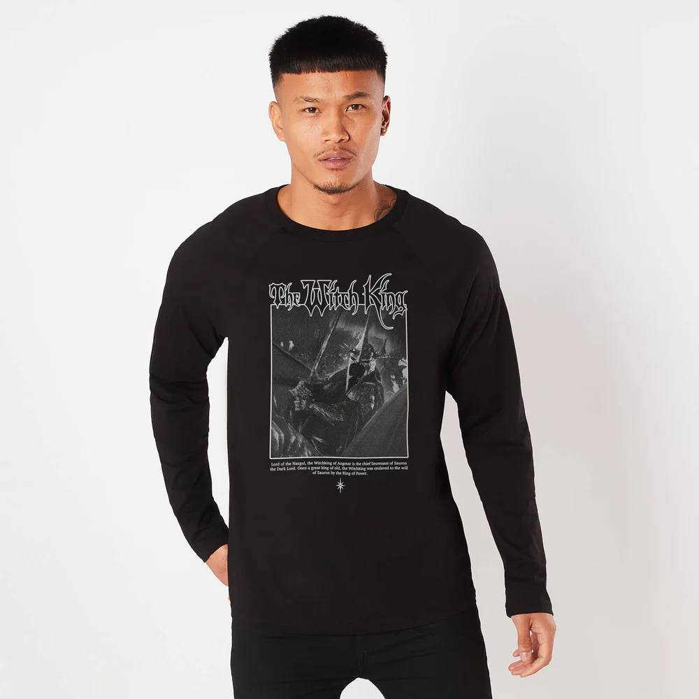 Lord Of The Rings Witch King Men's Long Sleeve T-Shirt - Black - S Image 1