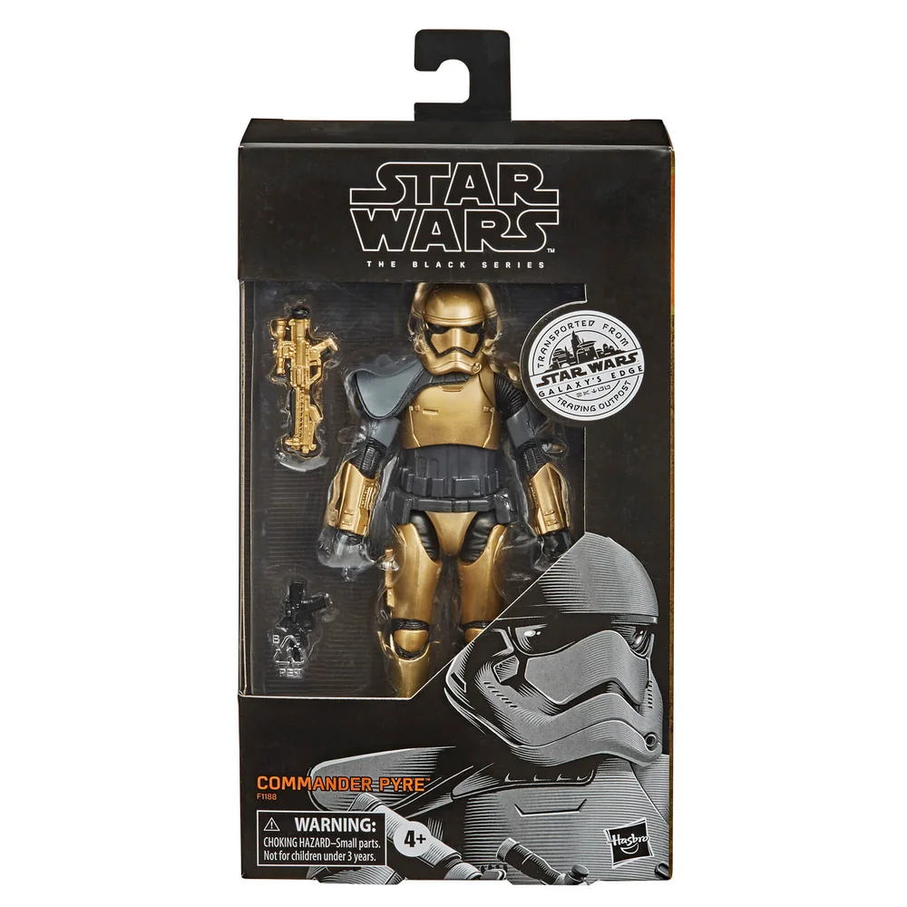 Hasbro Star Wars Black Series Commander Pyre Action Figure Image 1