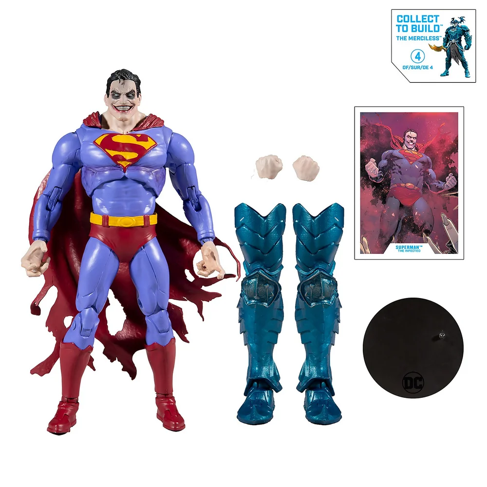 McFarlane DC Multiverse Build-A 7" Action Figure - Wv2 - Superman Infected Action Figure Image 1