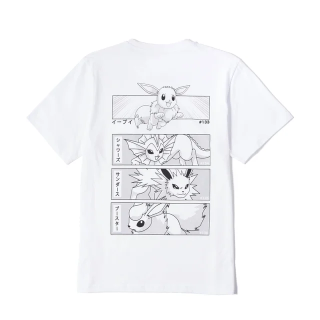 Pokémon Eeveelution Unisex T-Shirt - White