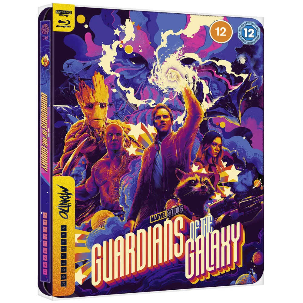 Marvel Studios' Guardians of the Galaxy - Mondo #40 Zavvi Exclusive 4K Ultra HD Steelbook (Includes Blu-ray) Image 1