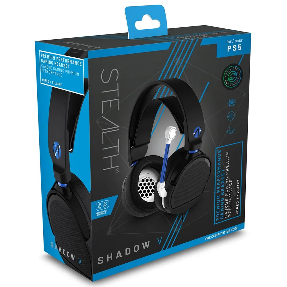 PS5 Stereo Gaming Headset - Shadow V Image 1