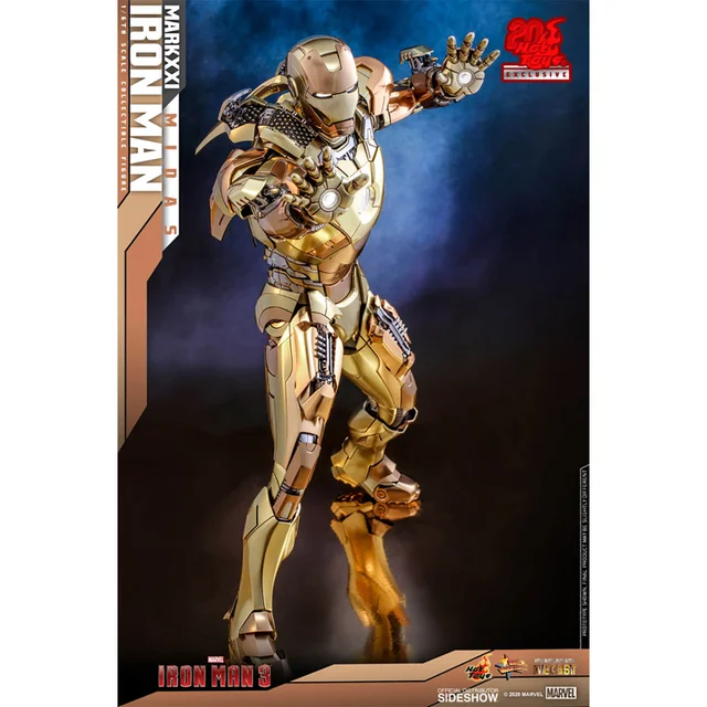 Hot Toys Marvel Iron Man Mark XXI (Midas) 1:6 Scale Action Figure - UK Exclusive
