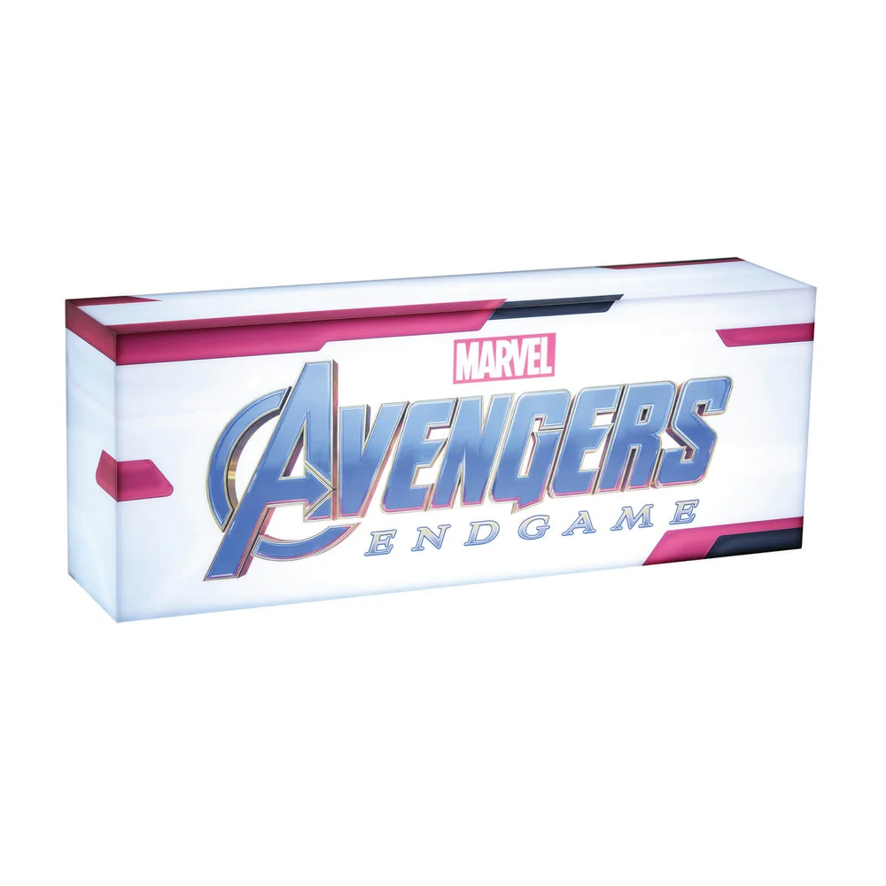 Hot Toys Marvel Avengers: Endgame Logo Lightbox - UK Exclusive Image 1