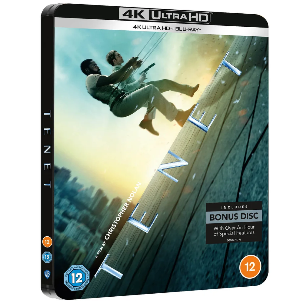 Tenet - Limited Edition 4K Ultra HD Steelbook (Includes Blu-ray) Image 1