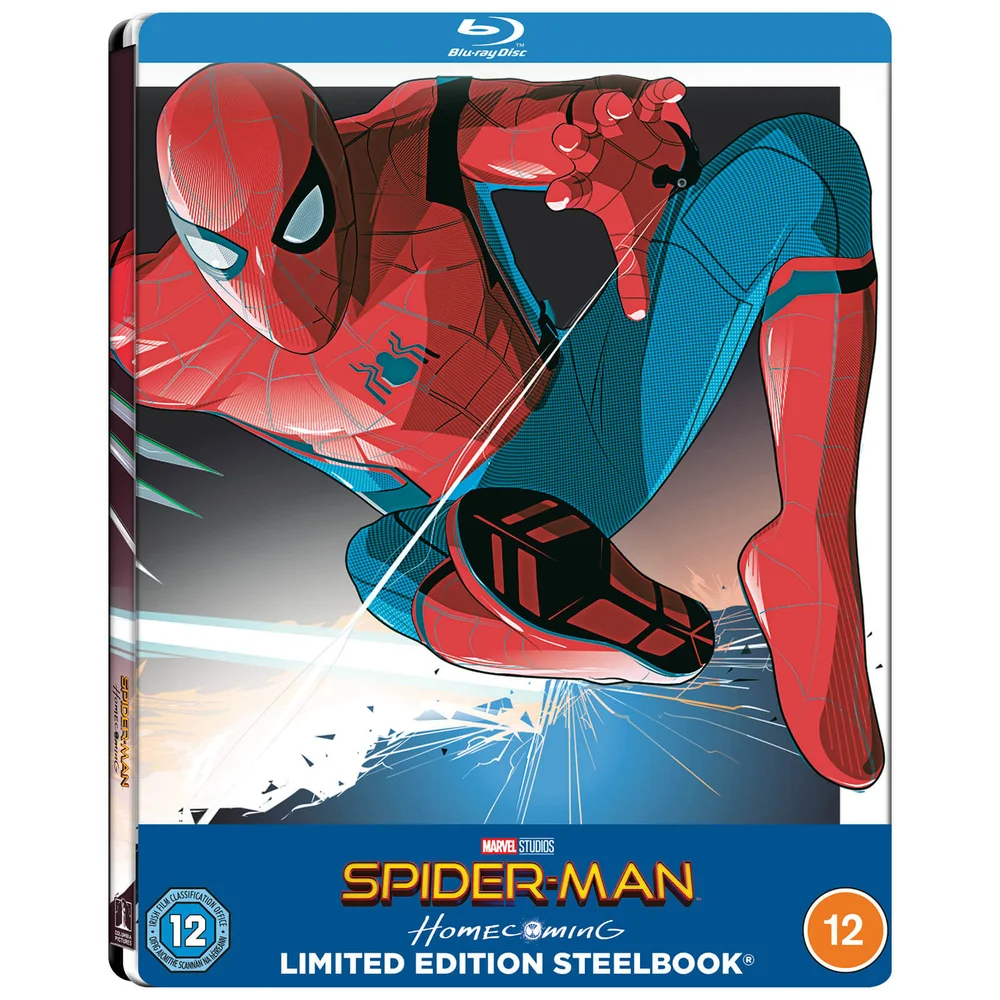 Spider-Man Homecoming - Zavvi Exclusive Lenticular Steelbook Image 1