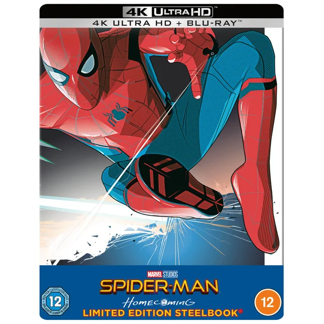 Spider-Man Homecoming - Zavvi Exclusive 4K Ultra HD Lenticular Steelbook (Includes Blu-ray)