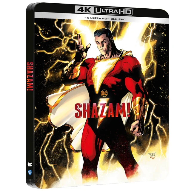 Shazam - Zavvi Exclusive 4K Ultra HD Steelbook (Includes Blu-ray)