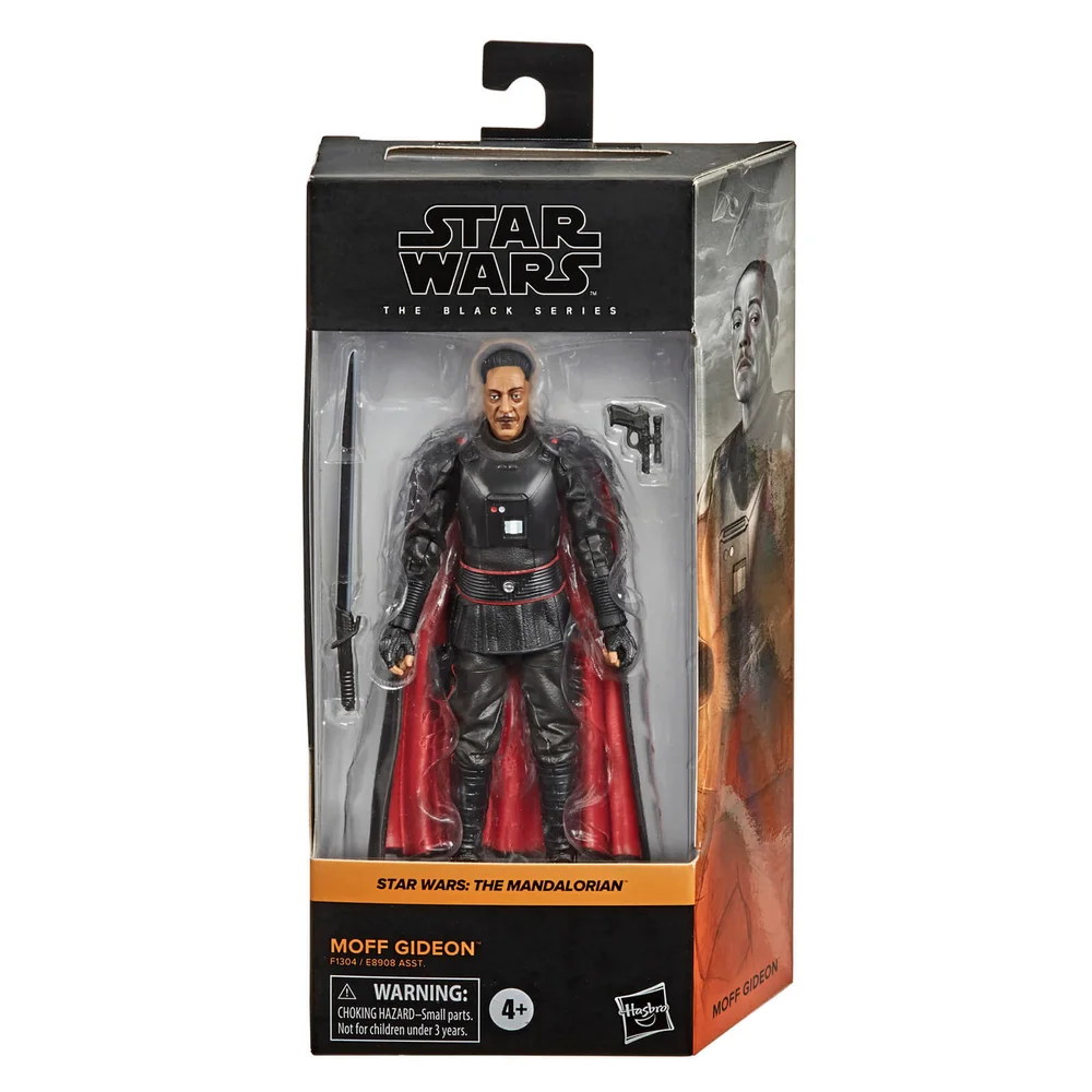 Hasbro Star Wars The Mandalorian Black Series Moff Gideon Action Figure Image 1