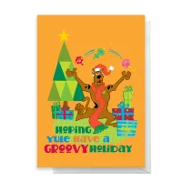 Scooby Doo Hoping Yule Have A Groovy Holiday Greetings Card