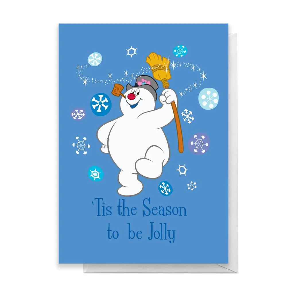 Tis The Season To Be Jolly Greetings Card - Standard Card Image 1