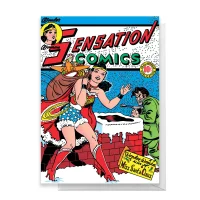 Wonder Woman Christmas Greetings Card - undefined undefined