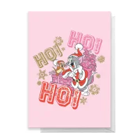 Tom And Jerry Ho! Ho! Ho! Greetings Card - undefined undefined