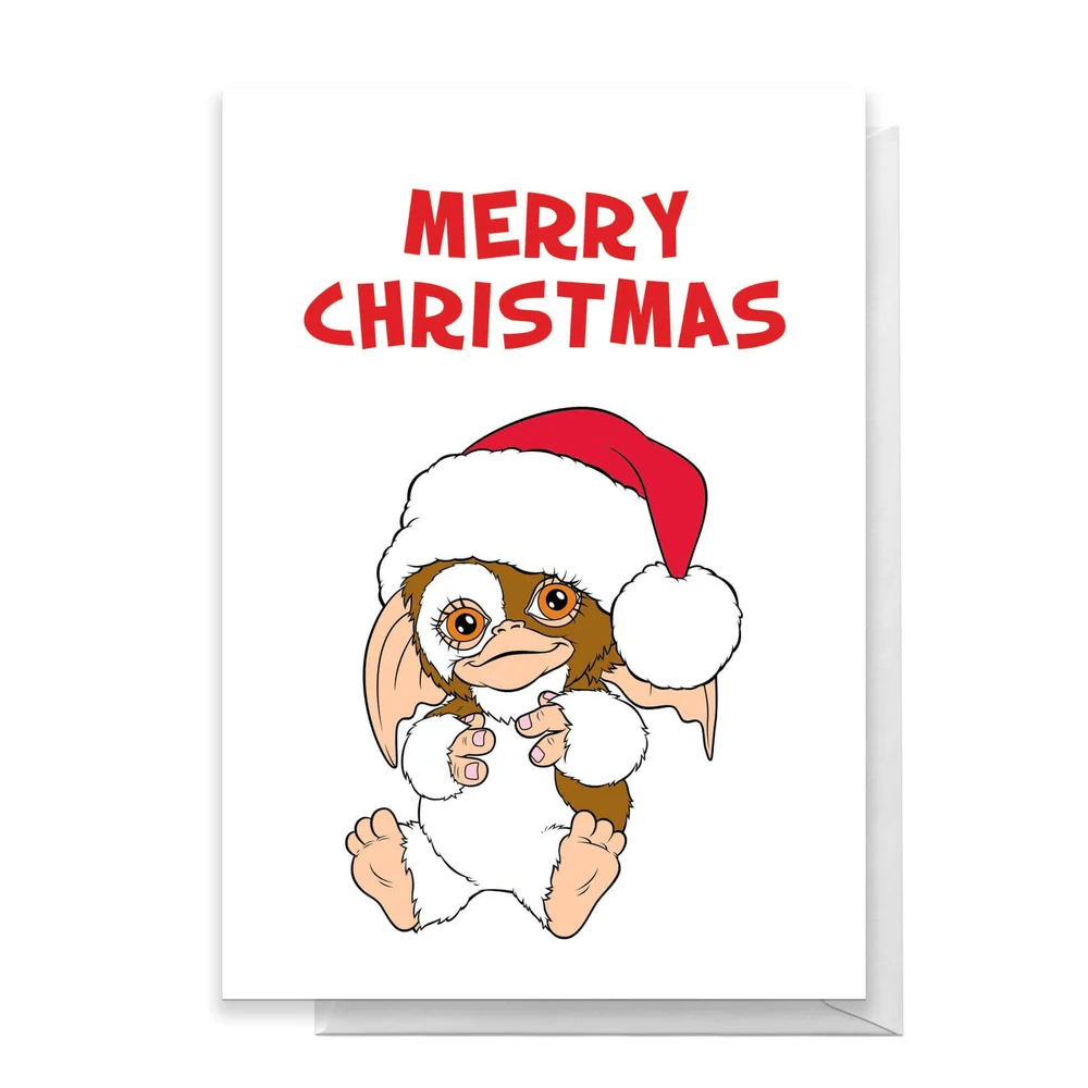 Gremlins Merry Christmas Greetings Card - Standard Card Image 1