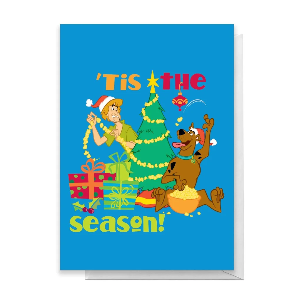 Scooby Doo 'Tis The Season Greetings Card - Standard Card Image 1