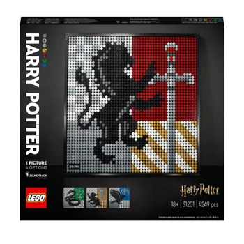 LEGO Art Harry Potter: Hogwarts Crests Poster Canvas Set (31201)