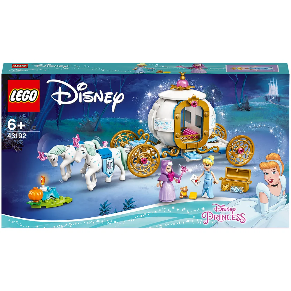 LEGO Disney Princess: Cinderellas Royal Carriage Toy (43192) Image 1