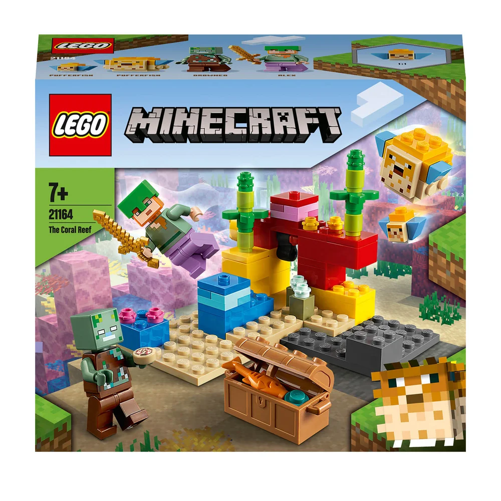 LEGO Minecraft: The Coral Reef Building Set with Alex (21164) Image 1