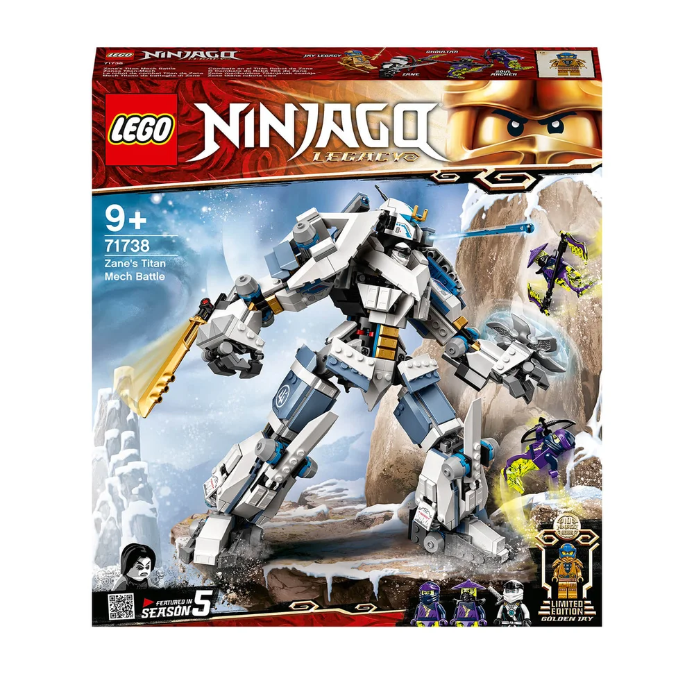 LEGO NINJAGO: Legacy Zane’s Titan Mech Battle Toy (71738) Image 1