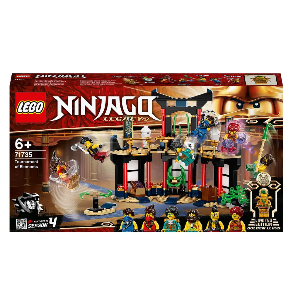LEGO NINJAGO: Legacy Tournament of Elements Temple Set (71735) Image 1