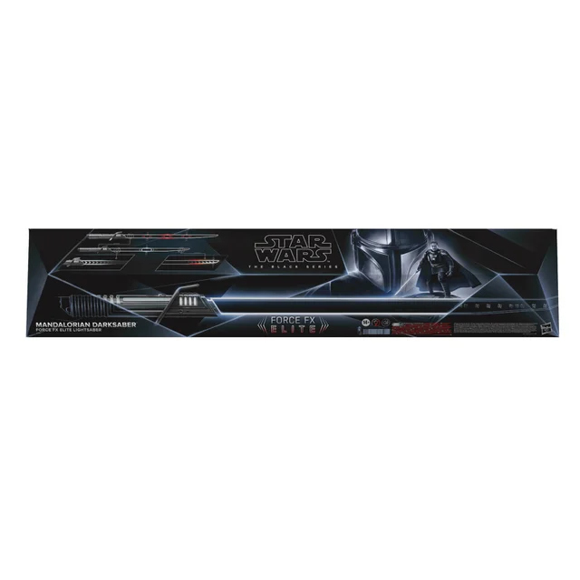 Hasbro Star Wars The Black Series Mandalorian Darksaber Force FX Elite Lightsaber
