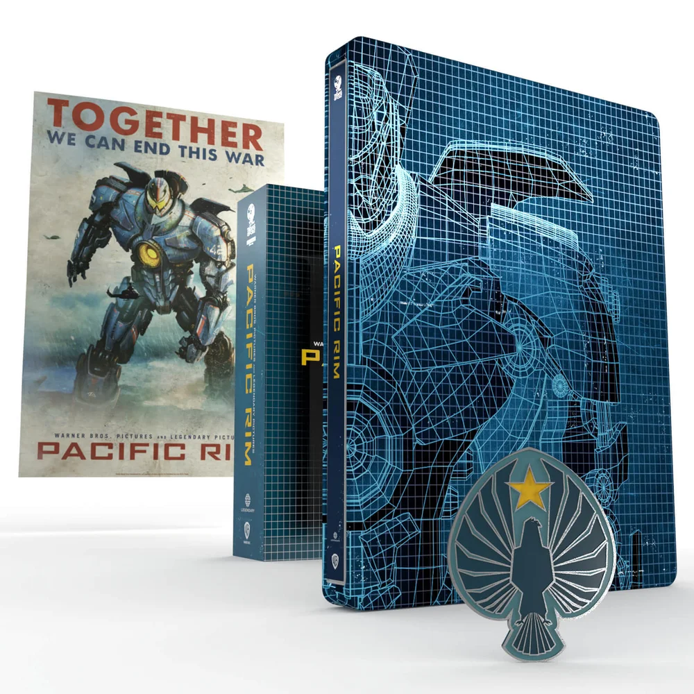 Pacific Rim - Limited Edition Titans of Cult 4K Ultra HD Steelbook (Includes Blu-ray) Image 1