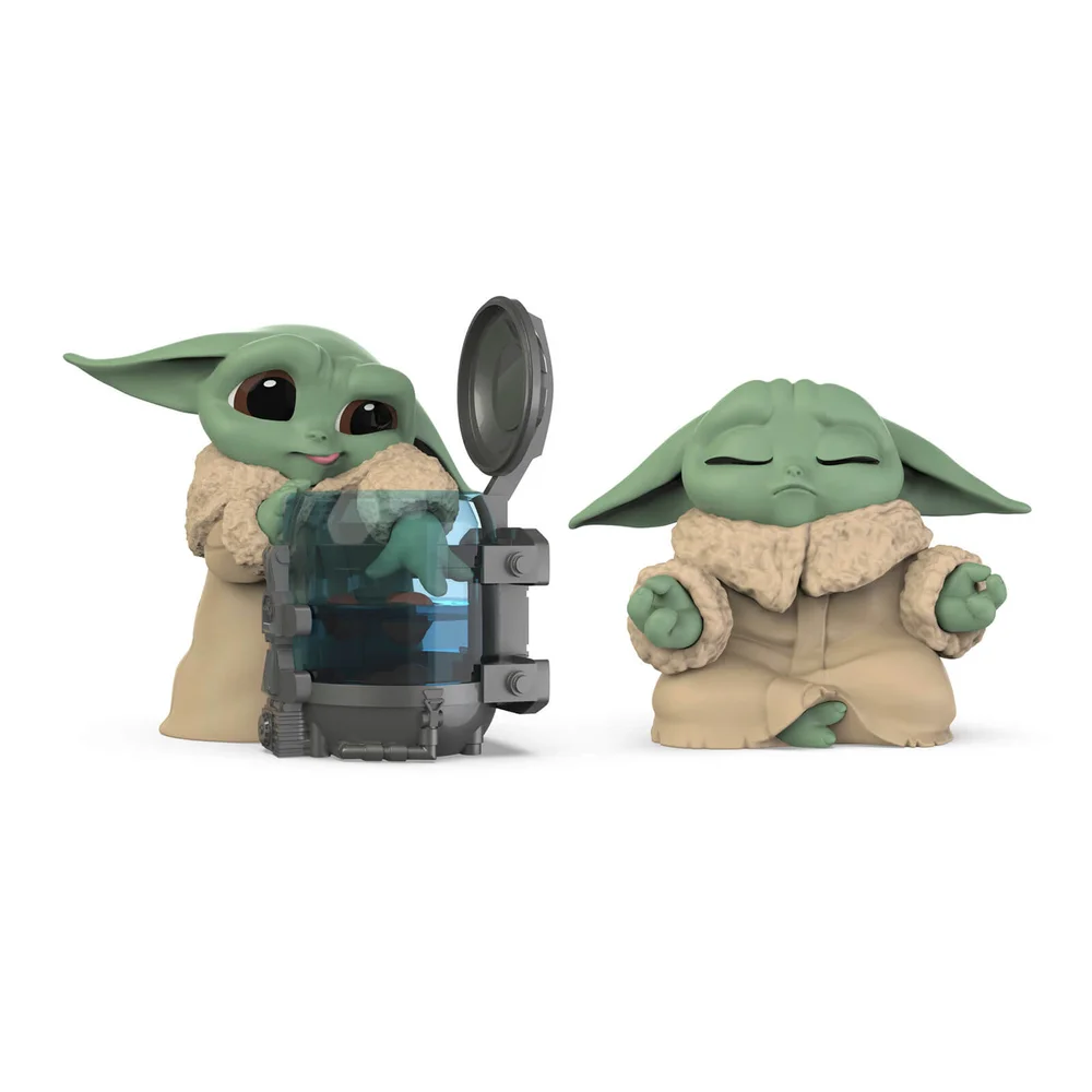 Star Wars The Bounty Collection The Child 2-Pack Curious Child, Meditation Poses Figures Image 1