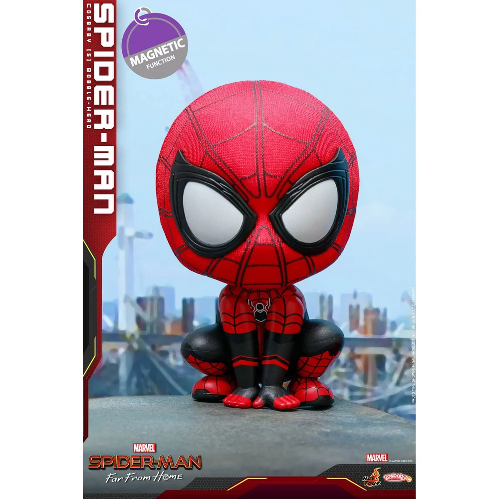 Hot Toys Cosbaby Marvel Spider-Man: Far From Home (Size S) - Spider-Man Image 1
