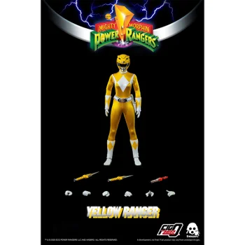 ThreeZero Power Rangers Yellow Ranger 1:6 Scale Figure
