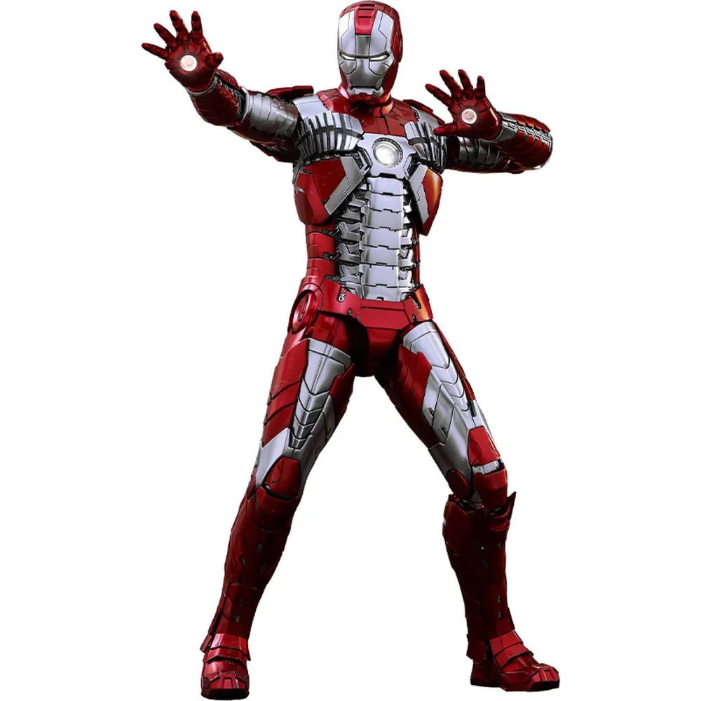 Hot Toys Iron Man 2 Movie Masterpiece Series Diecast Action Figure 1/6 Iron Man Mark V 32 cm Image 1