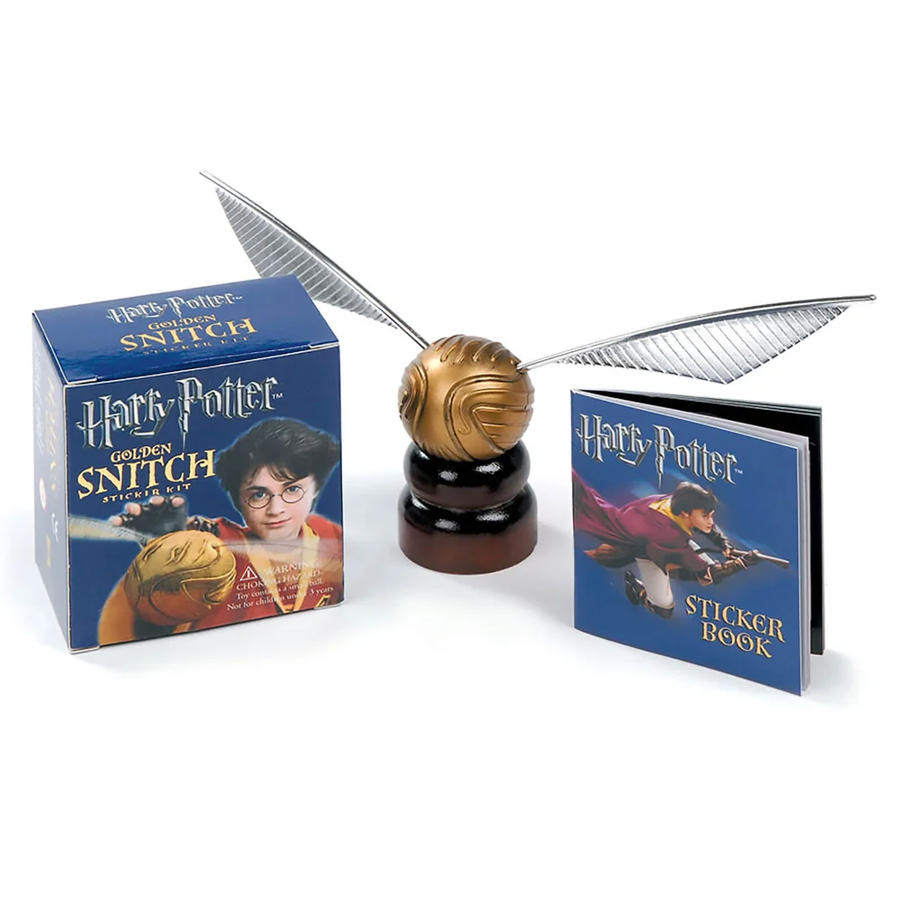 Harry Potter Golden Snitch Sticker Kit (Hardback) Image 1