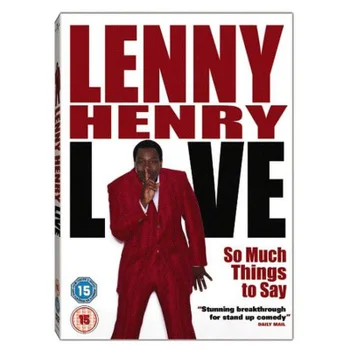 Lenny Henry - So Much Things To Say, Live