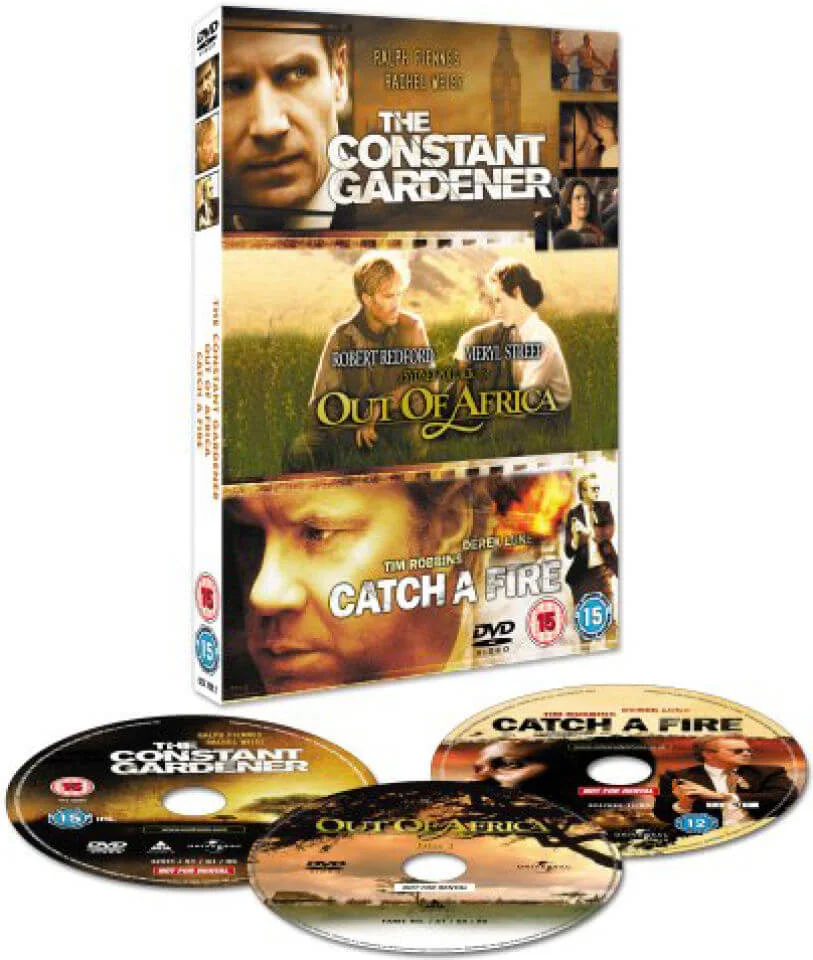 The Constant Gardener/Out Of Africa/Catch A Fire Image 1