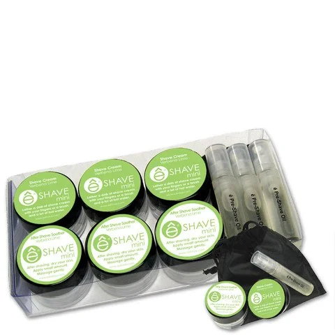 eShave Verbena Lime Mini Kit Image 1