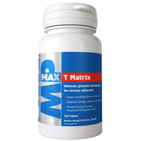 Myprotein MP MAX T Matrix - 180 Tabs - Pot - Unflavoured Image 1