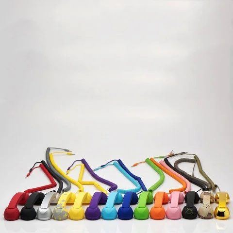 Retro Smartphone Handset - Moshi Moshi POP Phone - One Size - Black Image 1