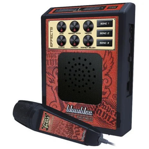 Paper Jamz Boy Pro Microphone - Red Image 1