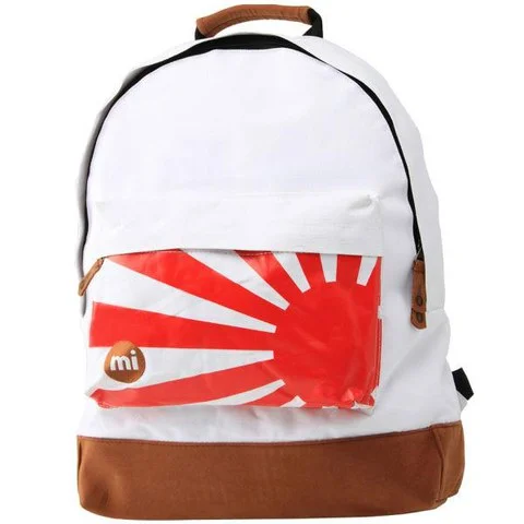 Mi-Pac Flag Backpack - Red/White Image 1
