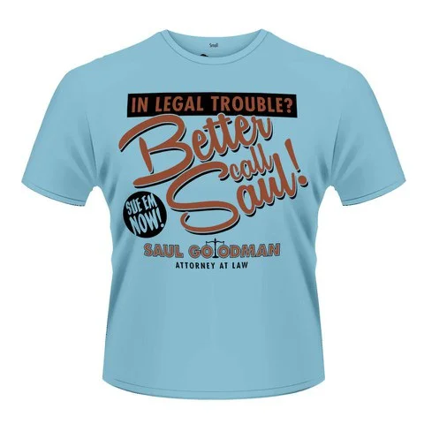 Breaking Bad Men's T-Shirt - Better Call Saul - M - White Image 1