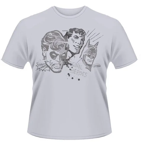 DC Originals Men's T-Shirt - Original Heroes - L - Grey Image 1