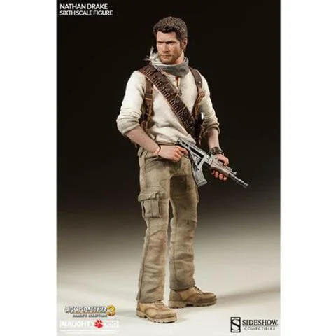 Sideshow Collectibles Nathan Drake Uncharted 12 Inch Statue Image 1