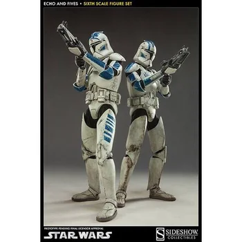 Sideshow Collectibles Clone Troopers: Echo And Fives 1:6 Scale Figure