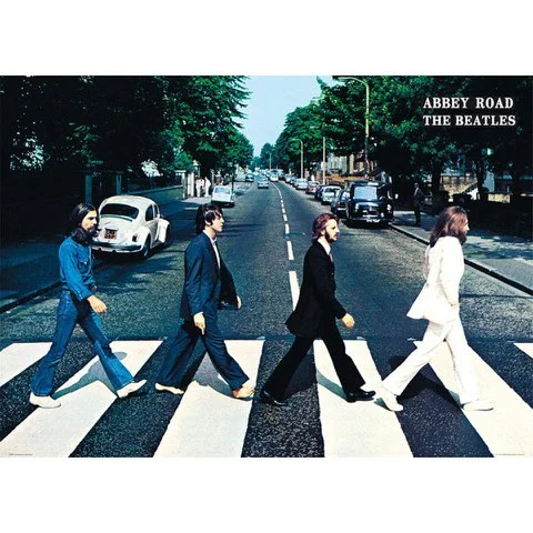 The Beatles Abbey Road - Giant Poster - 100 x 140cm Image 1