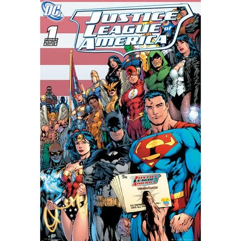 DC Comics Justice League Cover - Maxi Poster - 61 x 91.5cm Image 1