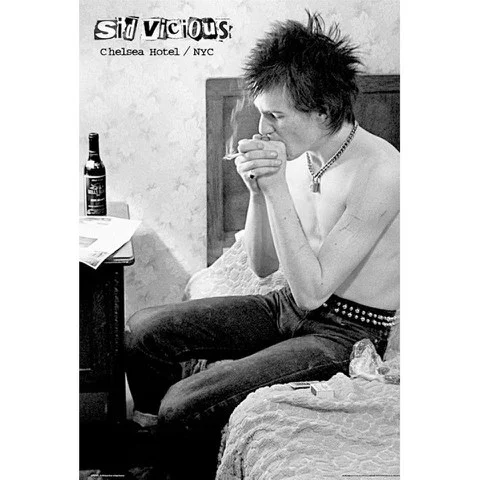Sid Vicious Chelsea Hotel - Maxi Poster - 61 x 91.5cm Image 1