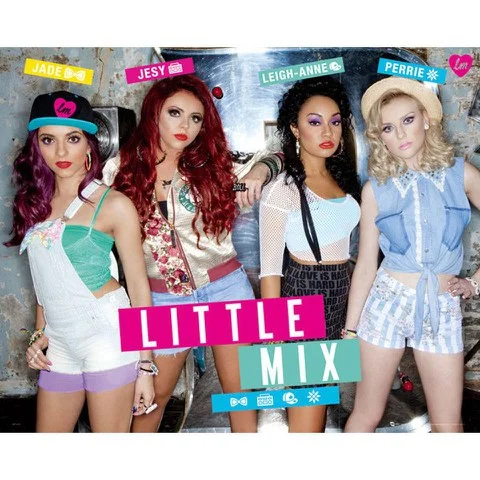 Little Mix Names - Mini Poster - 40 x 50cm Image 1