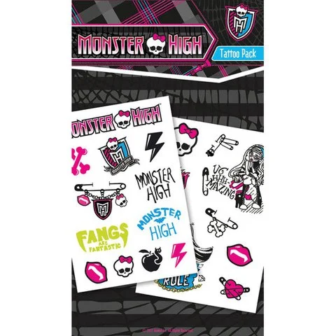 Monster High Symbols - Tattoo Pack Image 1